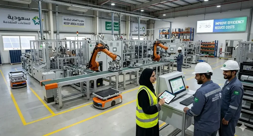 How to Improve Factory Efficiency and Reduce Costs in Saudi Arabia