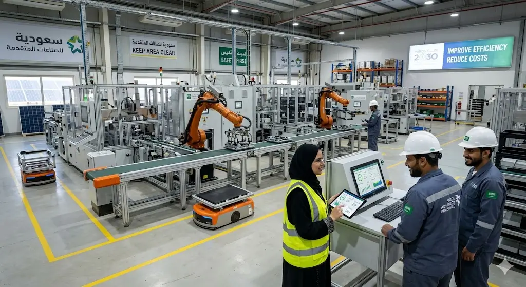 How to Improve Factory Efficiency and Reduce Costs in Saudi Arabia